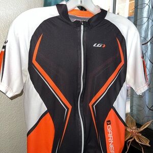 Louis Garneau Cycling Jersey - Black and Orange
